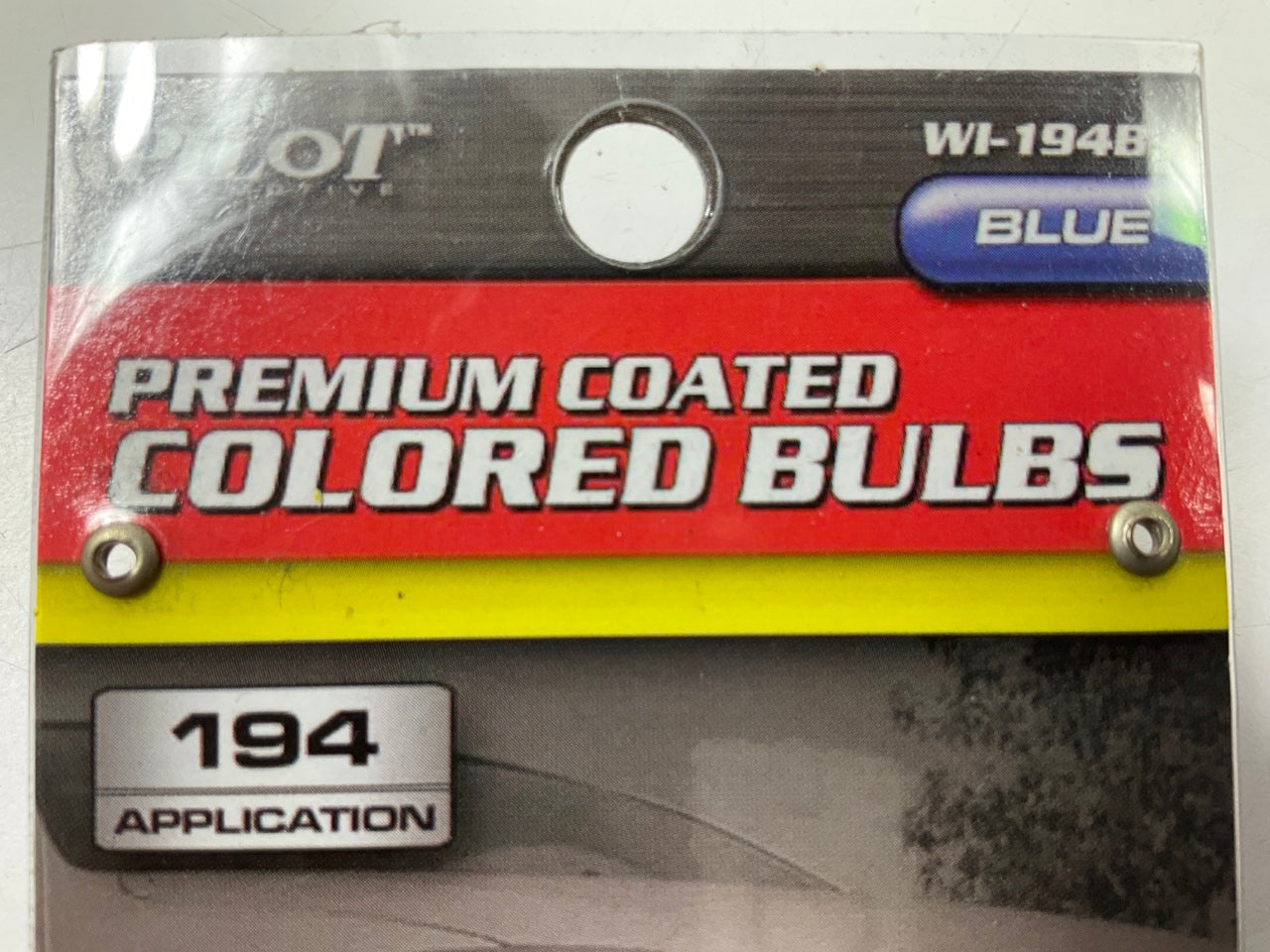 Pilot WI-194B - Colored Light Bulbs, Blue, 2 PC