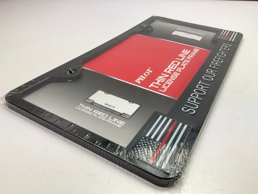 Pilot WL819 Fire Red First Responder License Plate Frame