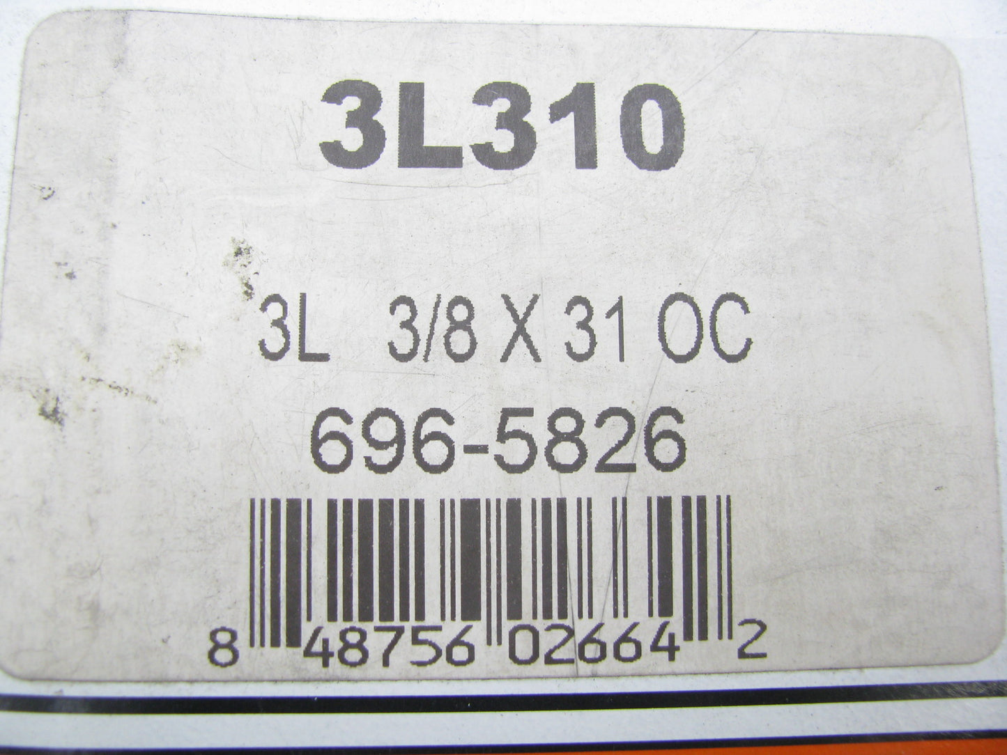 PIX 3L310 Lawn & Garden Power Equipment Accessory Drive Belt - 3/8'' X 31''