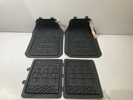 Plasticolor 001668 Heavy Duty All Weather Rubber Floor Mats 4-Piece Set For JEEP