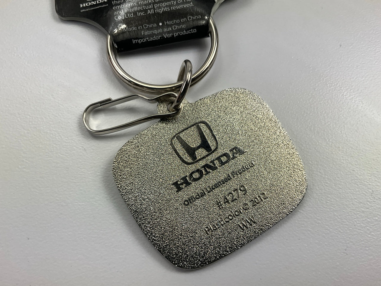 Plasticolor 4279 Honda Logo Official Licensed Product Enamel Metal Keychain