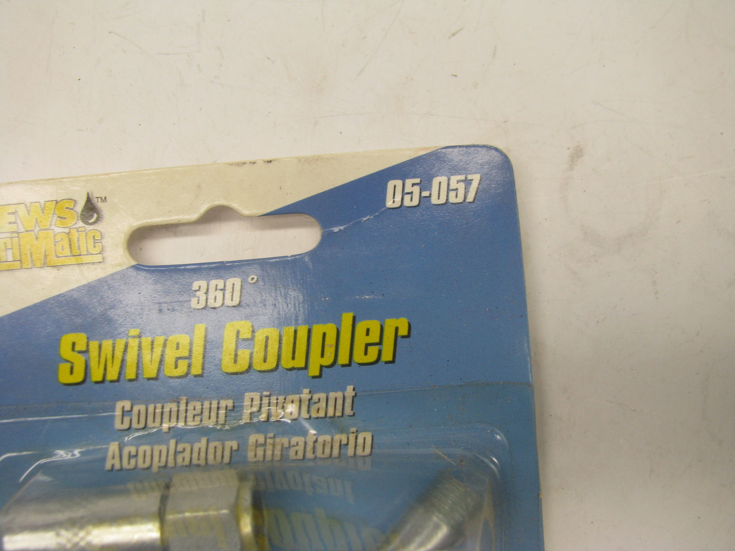 New Plews 05-057 Swivel Fitting With Coupler 360 Degree