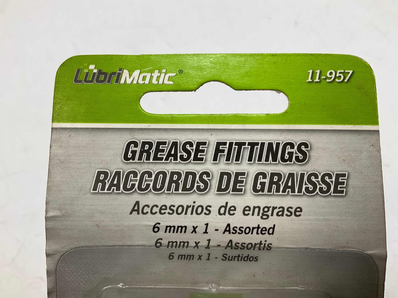 Plews 11-957 LubriMatic (6 MM X 1) Metric Grease Fittings - 8 PACK