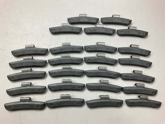 Plombco AWPS-1-50 Wheel Weights 1.50 Oz - Box Of 25