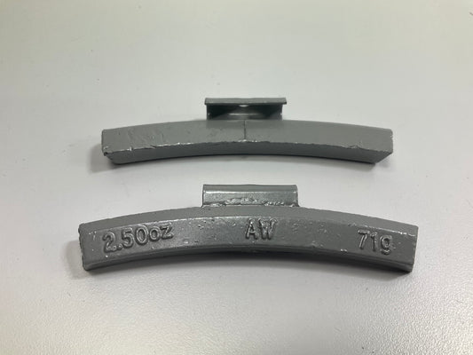Plombco AWS-2-50 Wheel Weights 2.50 Oz Each - 25 Pcs