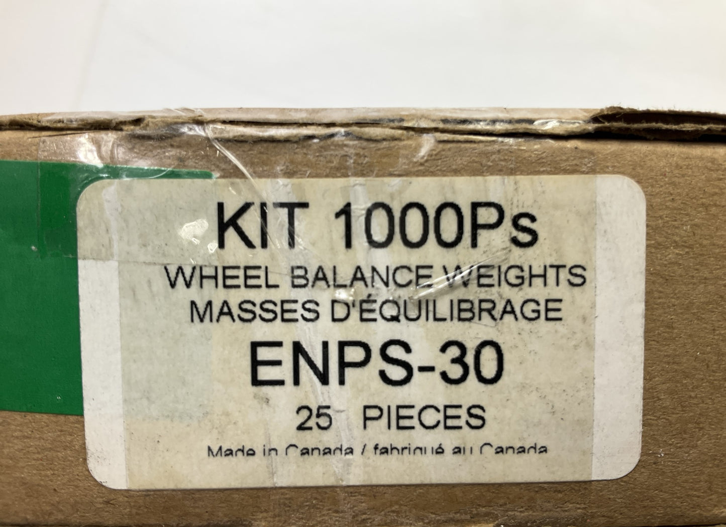 25 Pcs - Plombco ENPS-30 Wheel Balancer Weights, 30 Grams, 1.06 Oz