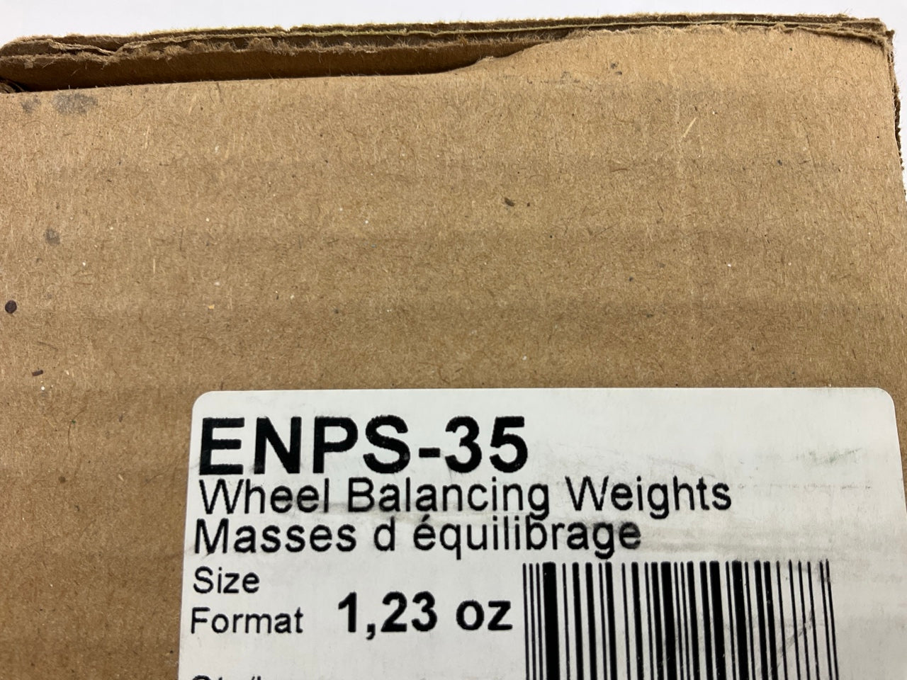 Plombco ENPS-35 Wheel Weights 1.23 Oz Each, 24 Pcs Total