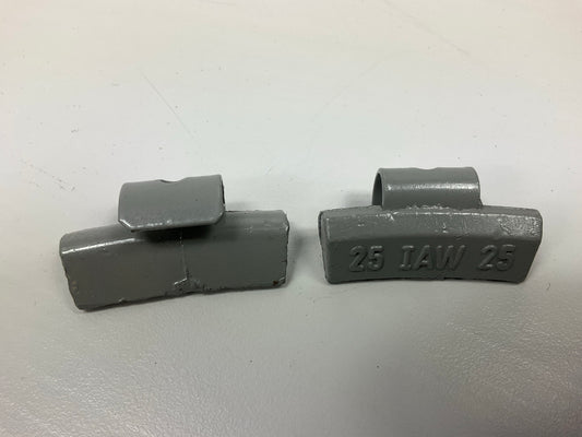 Plombco IAWS-25 Wheel Weights - 25G, 0.88 Oz Each - Box Of 20