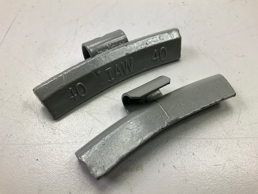 Plombco IAWS-40 Wheel Weights 1.41 Oz Each - Box Of 25