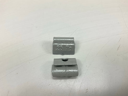 Plombco REGS-0.25 Wheel Weights 0.25 Oz Each - Box Of 25