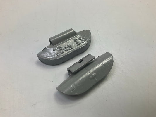 Plombco REGS-0-75 Coated Wheel Weights 21 Grams 0.75 Oz (3/4 Oz) - Pack Of 25