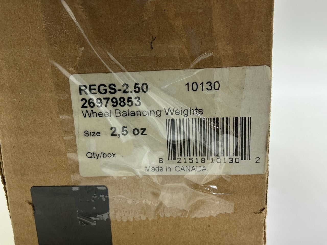 Plombco REGS-2-50 Wheel Balancing Weights 2.50 Oz Each - Pack Of 19 Weights