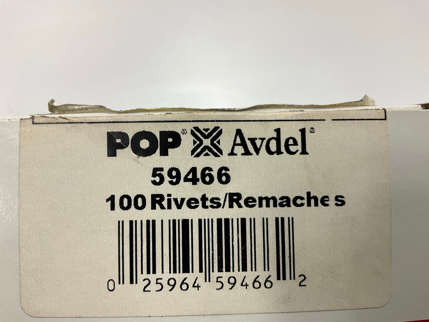 Avdel Plated Steel Rivets SD88, 1/4'' Rivet Diam., 3/8''-1/2'' Grip Range 100 /pack