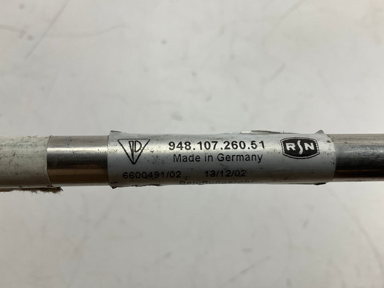 Porsche Cayenne Turbo 9PA 957 4.8 Breather Line Turbo Vent Line Tube 9481072605