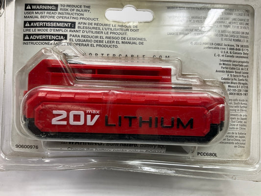 Porter Cable PCC680L - 20V 1.5Ah Li-Ion Battery