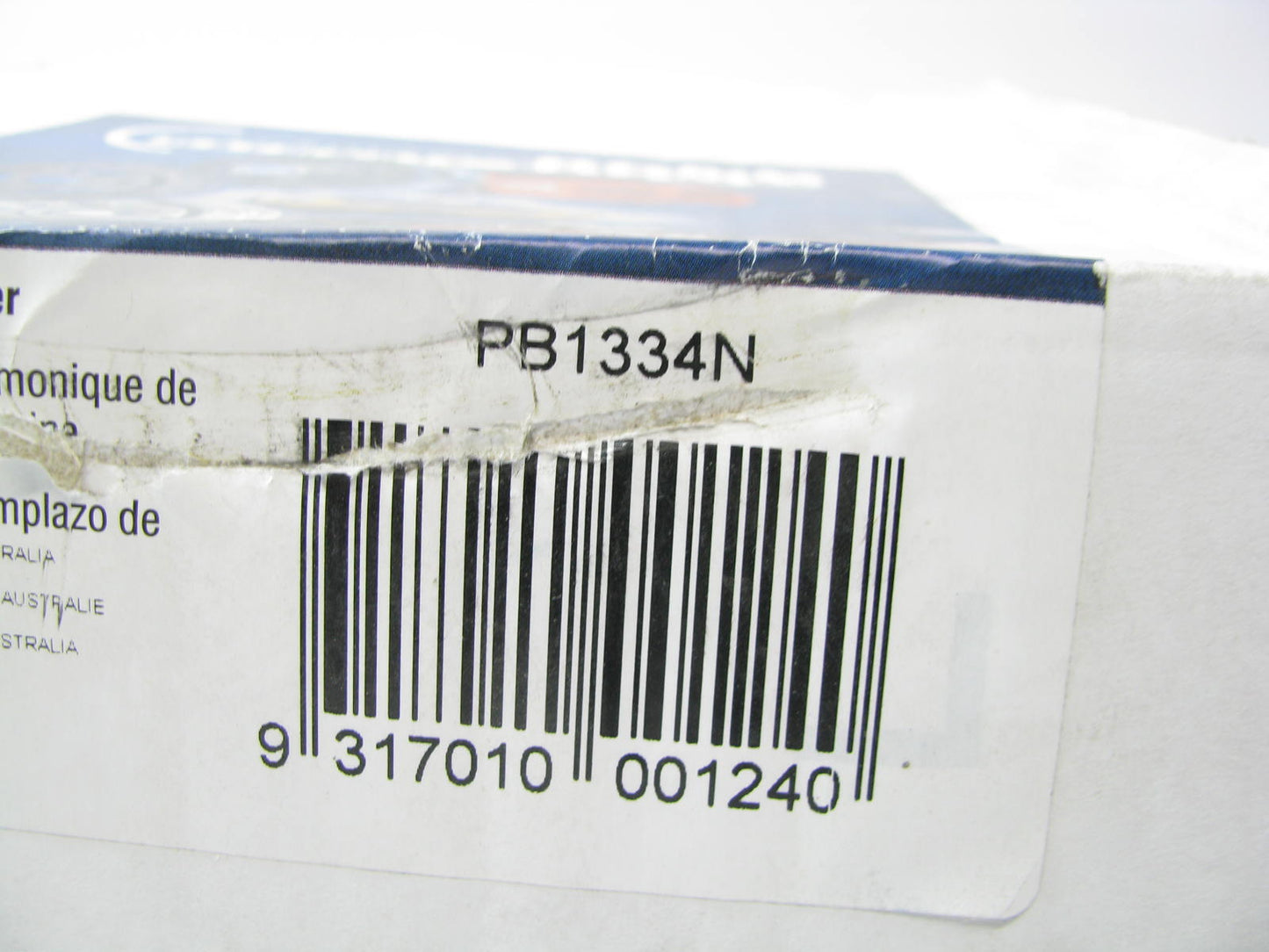 Powerbond PB1334N Engine Harmonic Balancer For 1986-1990 Saab 9000 2.0L-L4