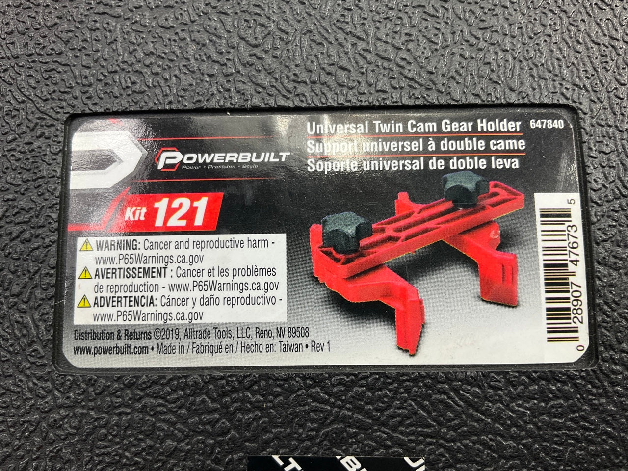 LIGHTLY USED - Powerbuilt 647840 Universal Twin Cam Holding Tool