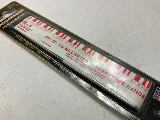 (10) Powerbuilt 648441 Engine Bearing Clearance Plastigauge Tool - .001-.006''