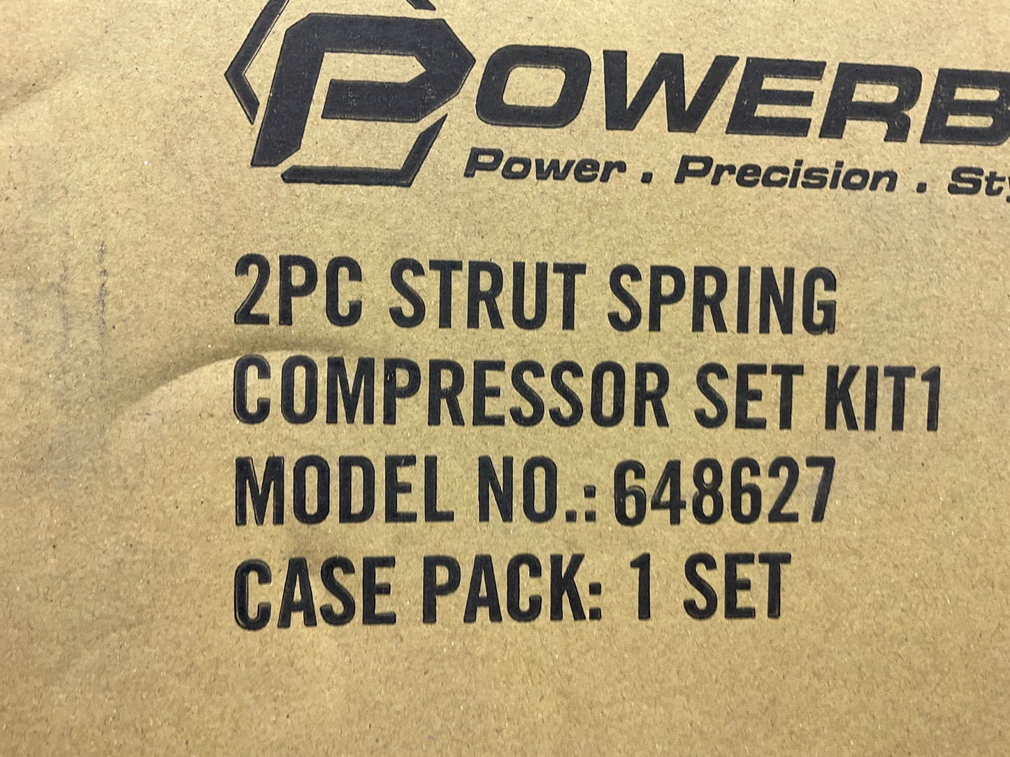 Powerbuilt 648627 Strut Spring Compressor Tool Kit Remove & Install Coil Springs