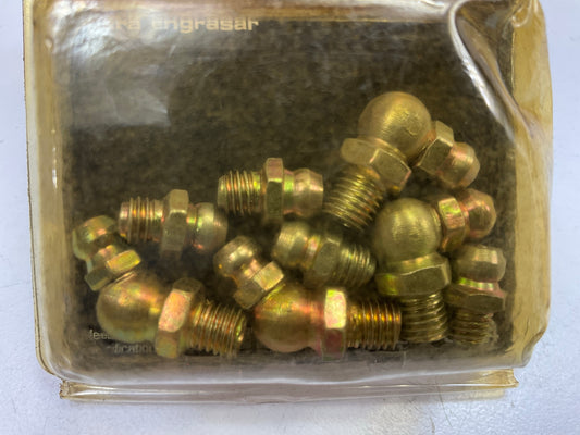 Powerbuilt 648783 8 Piece 1/4''-28 Grease Fitting Assortment