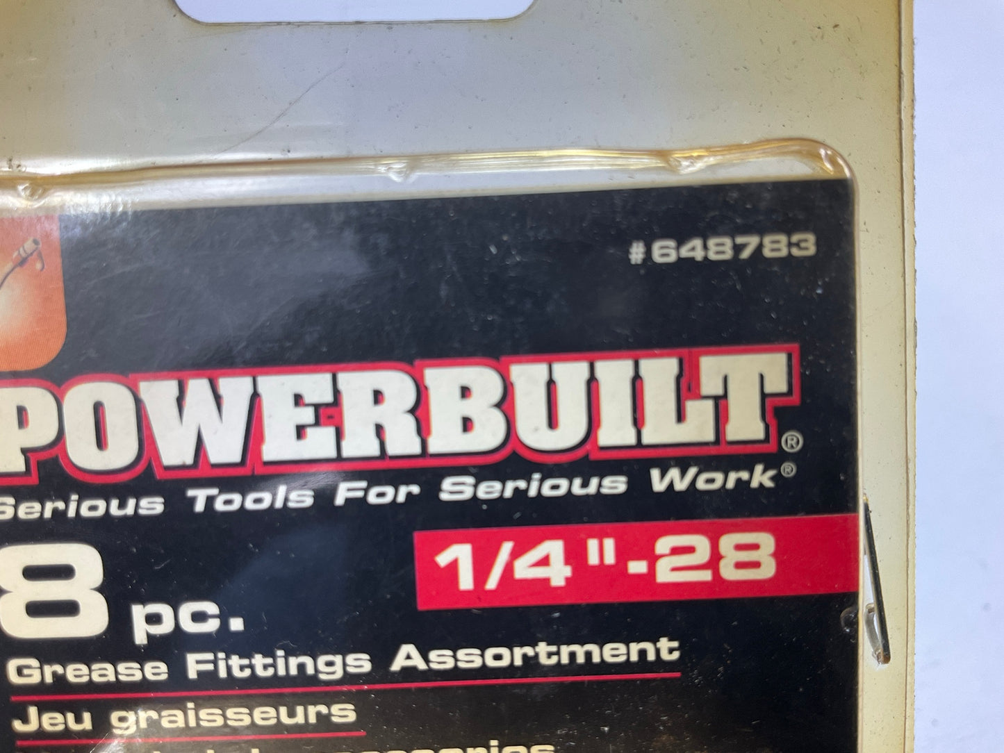 Powerbuilt 648783 8 Piece 1/4''-28 Grease Fitting Assortment