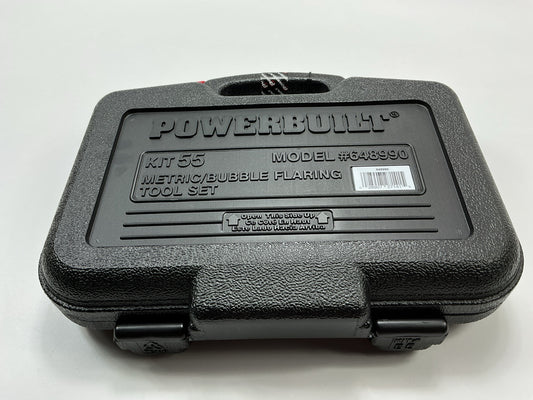Powerbuilt 648990 Bubble Flaring Tool Set, 6-piece