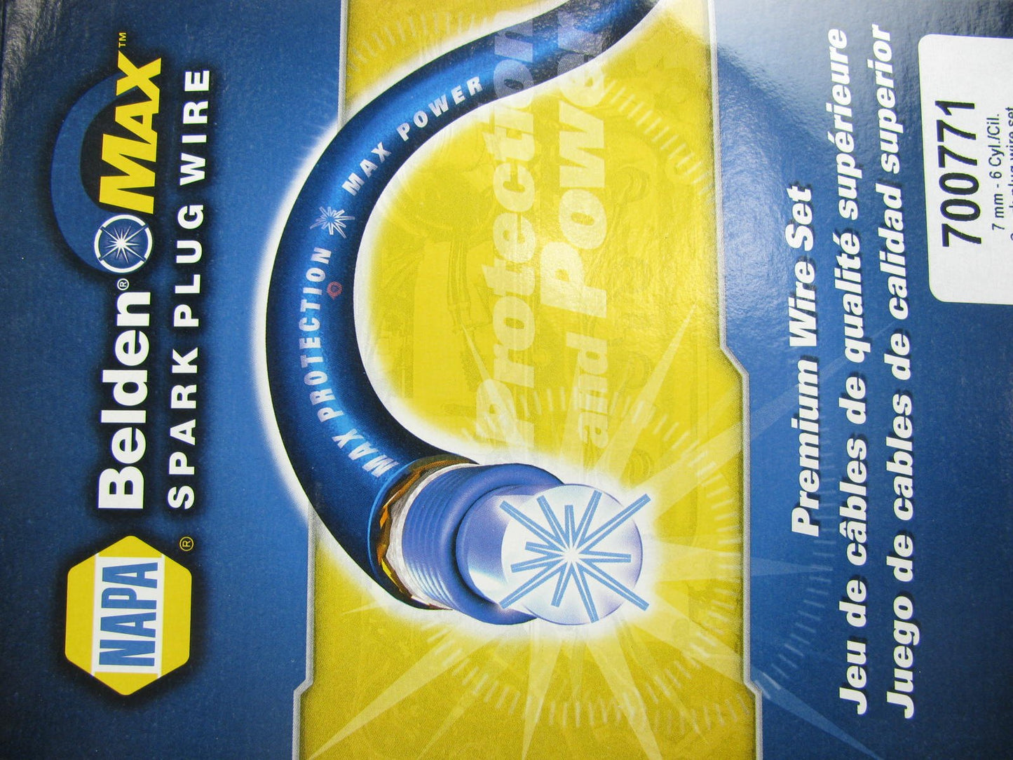 Powermax 700771 Ignition Spark Plug Wire Set - 1989-1995 SHO TAURUS - V6 SHO