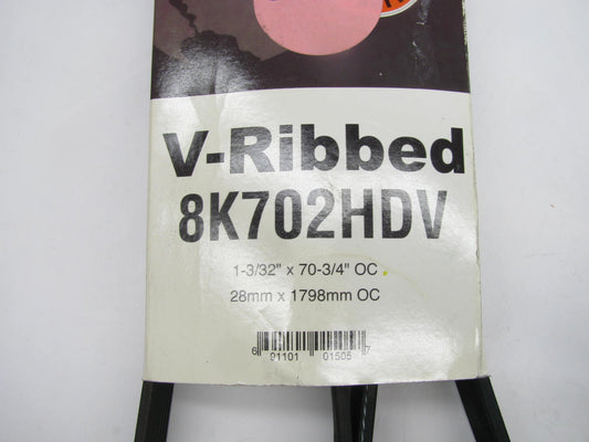 Powerproducts 8K702HDV Serpentine Belt