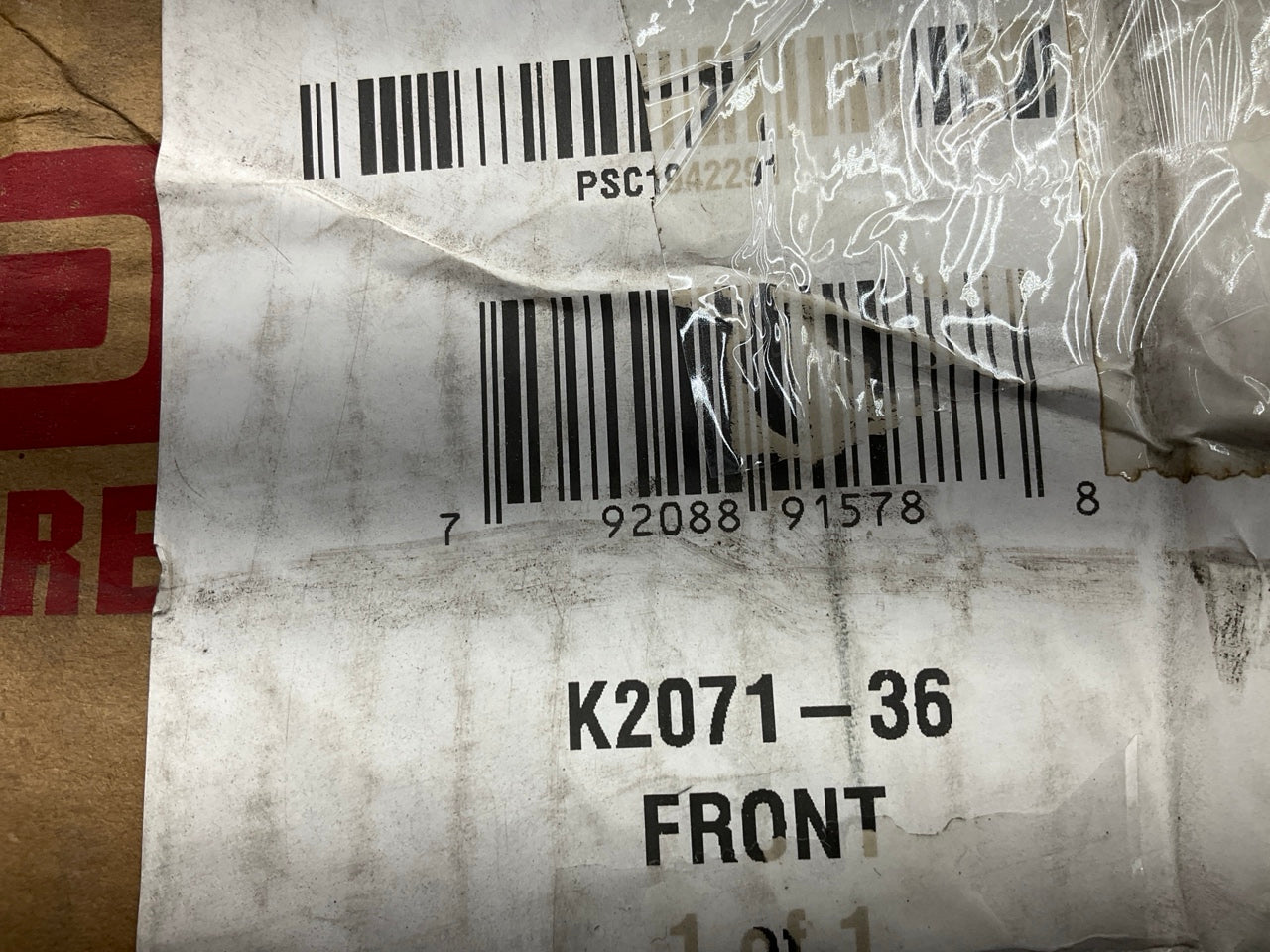 AS IS Power Stop K2071-36 Truck And Tow Z36 Front Brake Rotor & Pads Upgrade Kit