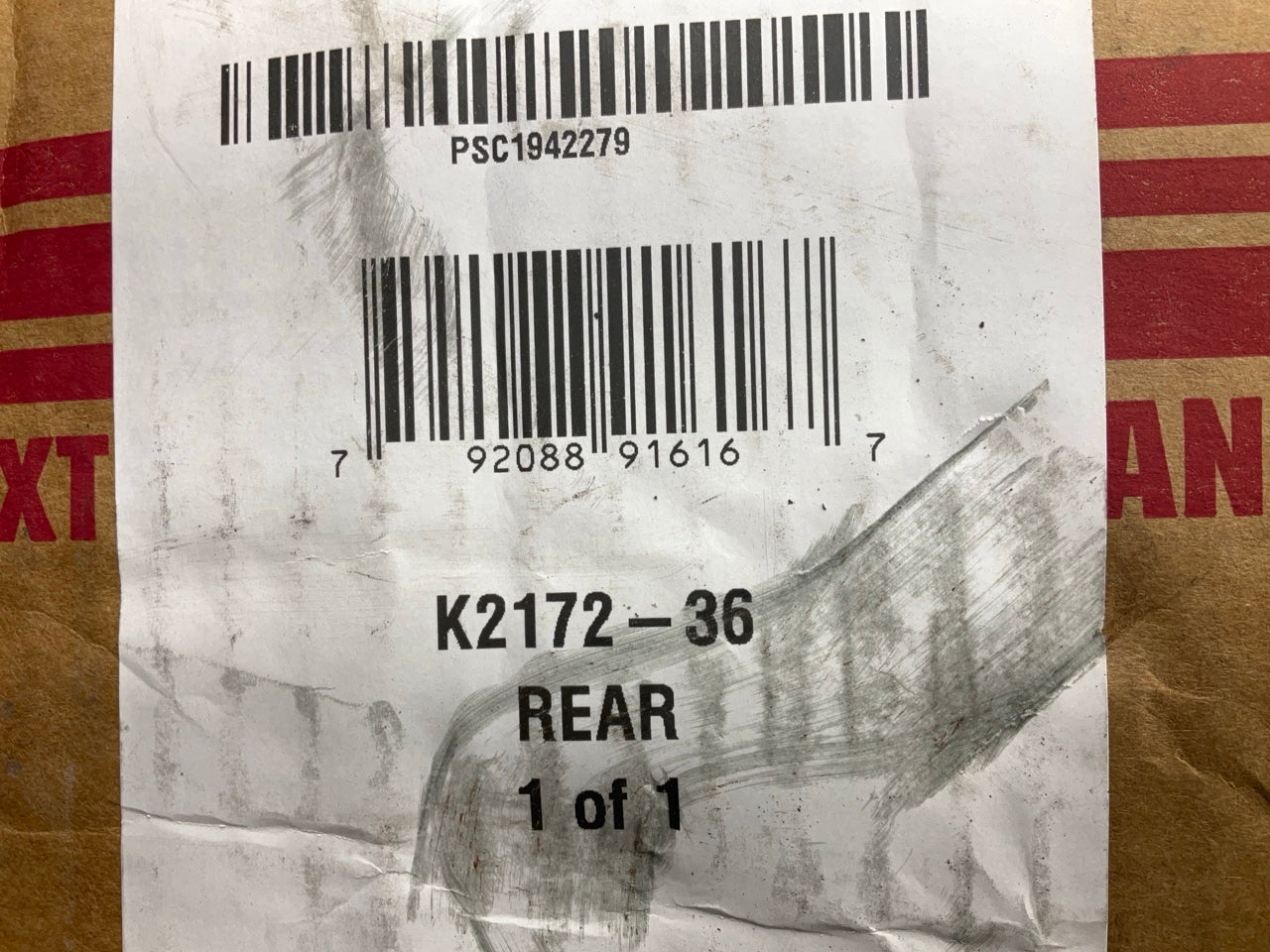 Powerstop K2172-36 Z36 Rear Performance Brake Rotor Upgrade Kit W/ Brake Pads