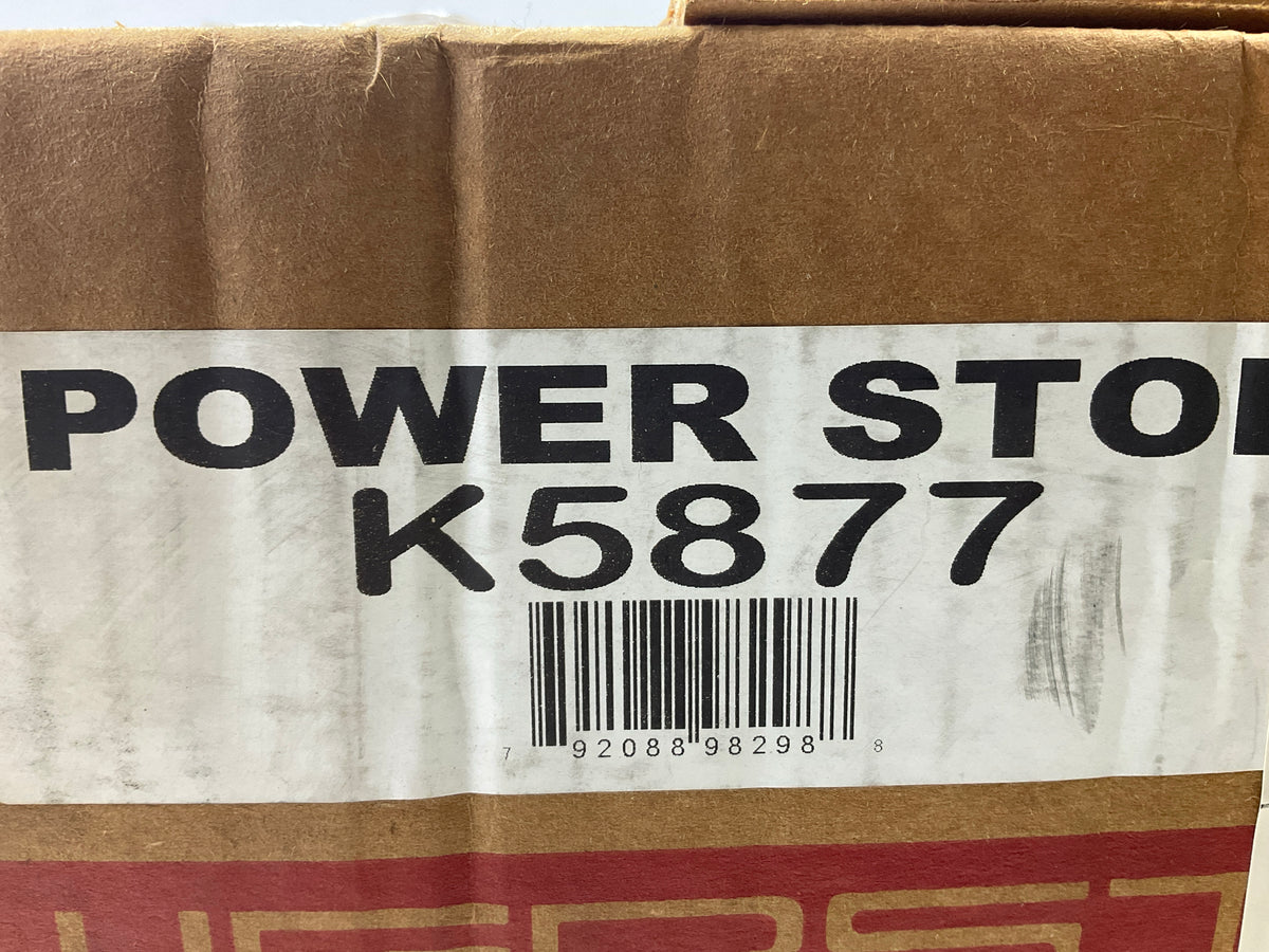 Powerstop K5877 Rear Performance Brake Rotor Pair - 2007-2015 Mazda CX-9