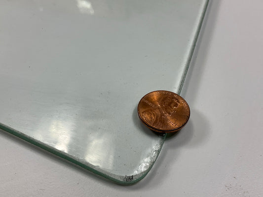 NOS CHIPPED CORNER PPG 1091T Rear Glass For 1968-1972 Chevrolet C10 Suburban