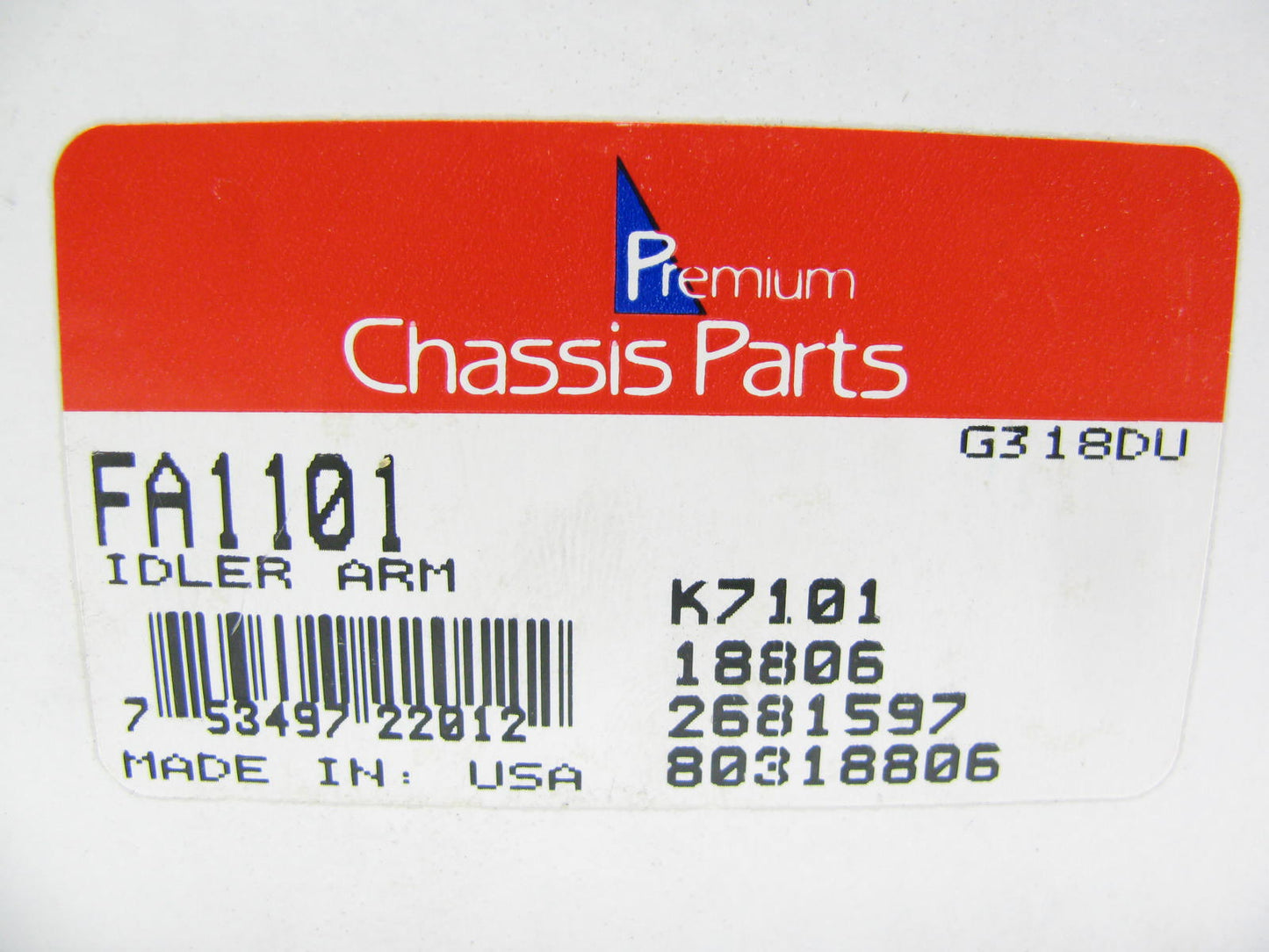 Premium Chassis Parts FA1101 Steering Pitman Arm