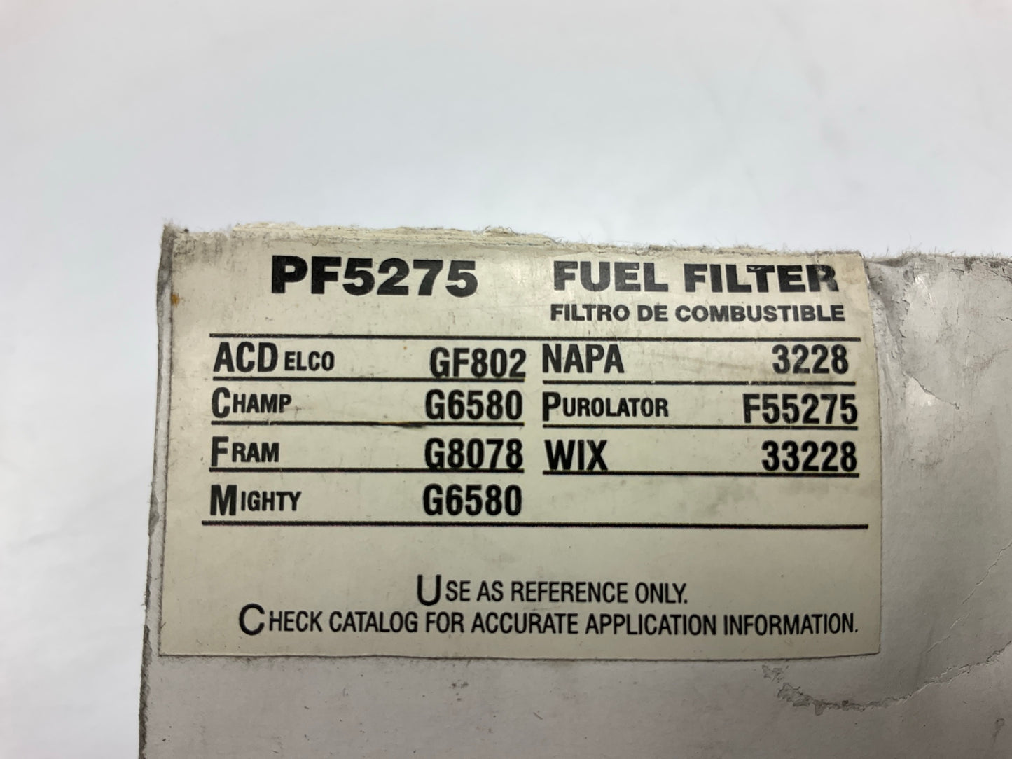 Premium Guard PF5275 Fuel Filter
