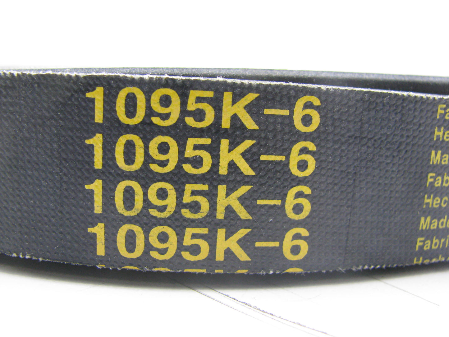Prestone 1095K-6 Serpentine Belt - 0.84'' X 109.75'' - 6 Ribs