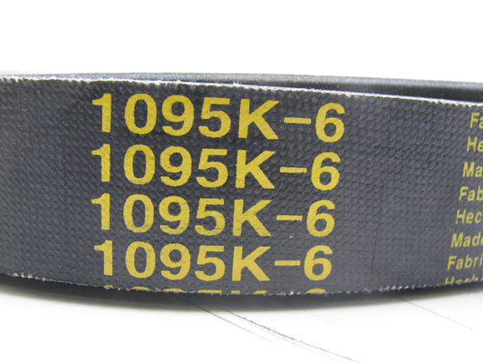 Prestone 1095K-6 Serpentine Belt - 0.84'' X 109.75'' - 6 Ribs
