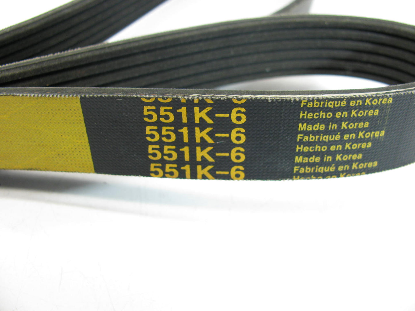 Prestone 551K-6 Serpentine Belt - 0.84'' X 55.00'' - 6 Ribs
