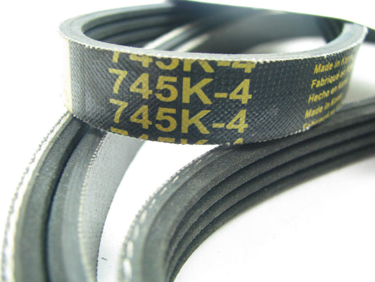 Prestone 745K-4 Serpentine Belt - 0.56'' X 75.00'' - 4 Ribs