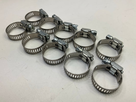 (10) Prime Guard SC6 Hose Clamps - 1/2'' To 15/16'' (13-24mm)