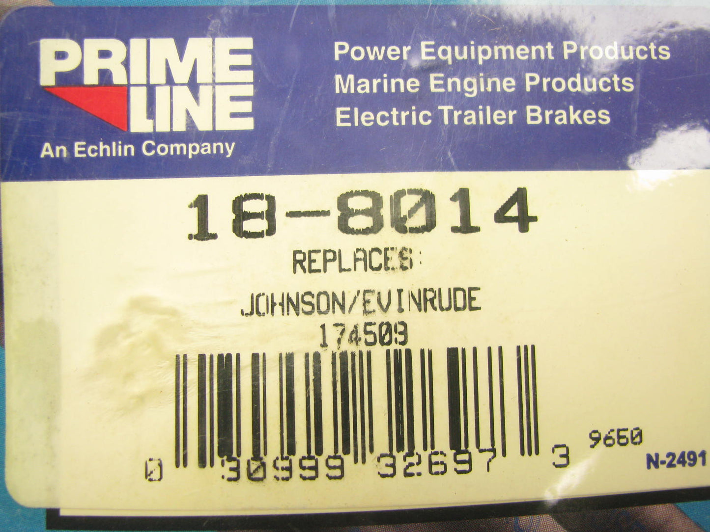 18-8014 Fuel Line Assembly 3/8'' 8 Feet Johnson/Evinrude Eng End Only 174509
