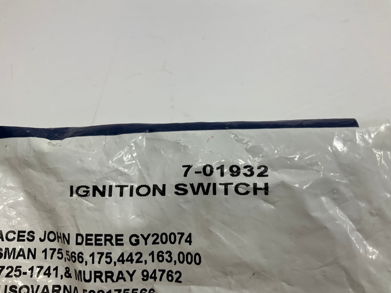 Primeline 7-01932 Ignition Switch 583068901, 925-1741, GY20074, 94762MA