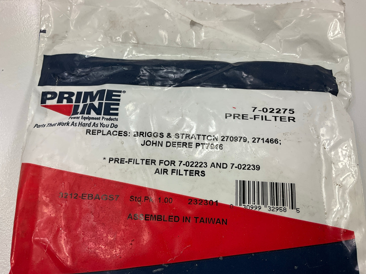 Primeline 7-02275 Round, Foam Pre-Filter For 7-02223 And 7-02239