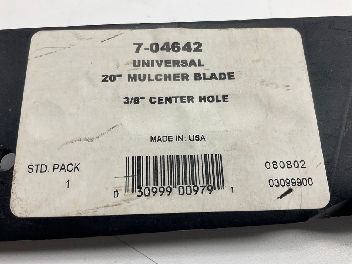 Primeline 7-04642 Lawn Mower Blade 2-1/4'' Wide, .155'' Thick, 20'' Long