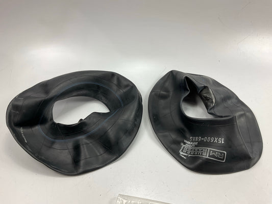 (2) Prime Line 7-04801 Tire Tube 15 By 600-6 Straight Stem Angle, 15x600-6