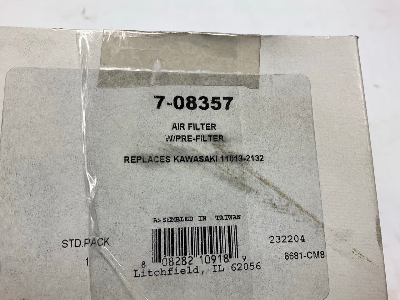 Primeline 7-08357 Oval Air Filter 11013-2132, PT18390, 93-8636, 11013-2132