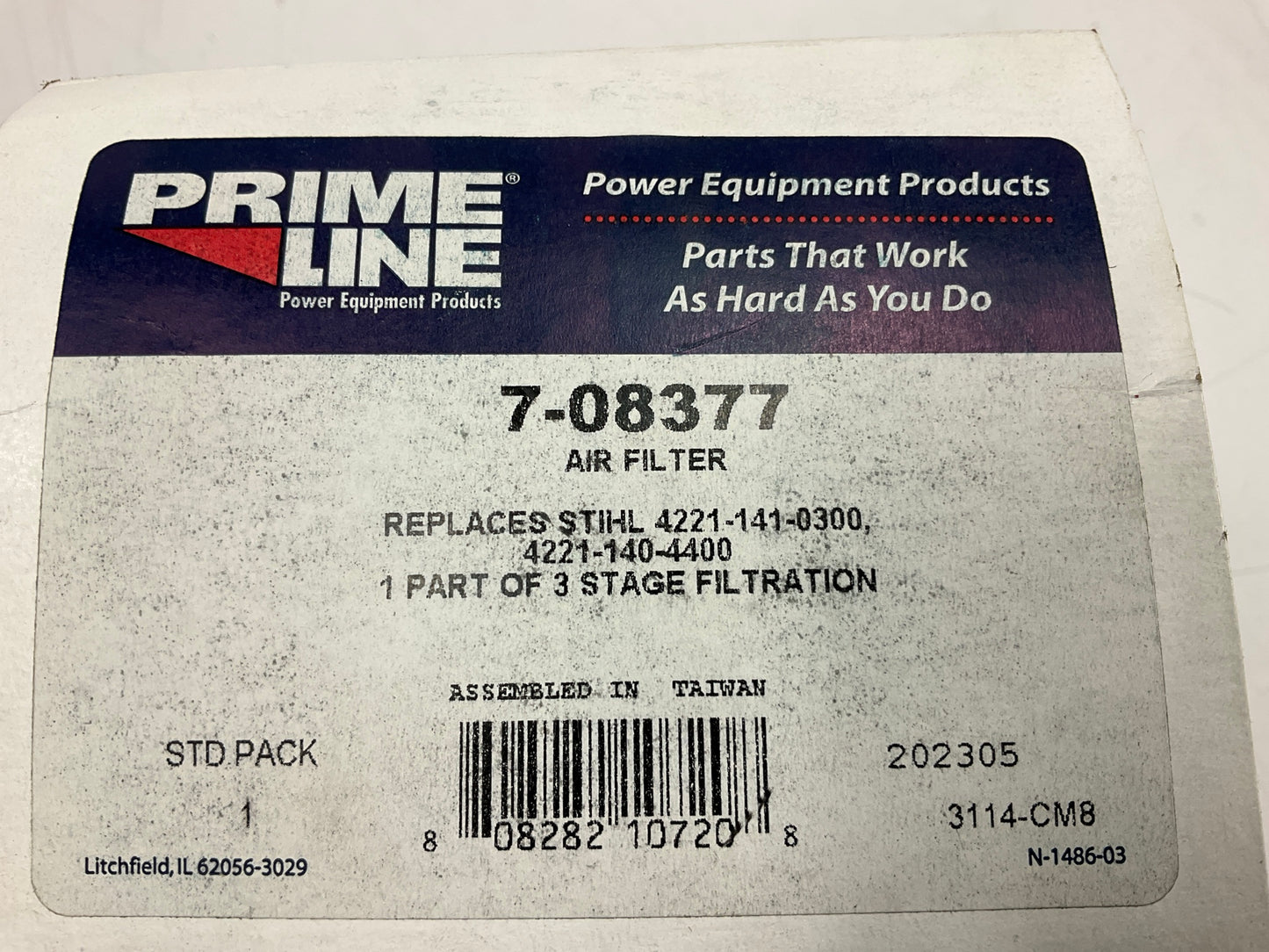 Primeline 7-08377 Air Filter Replaces Stihl 4221-141-0300, 4221-140-4400