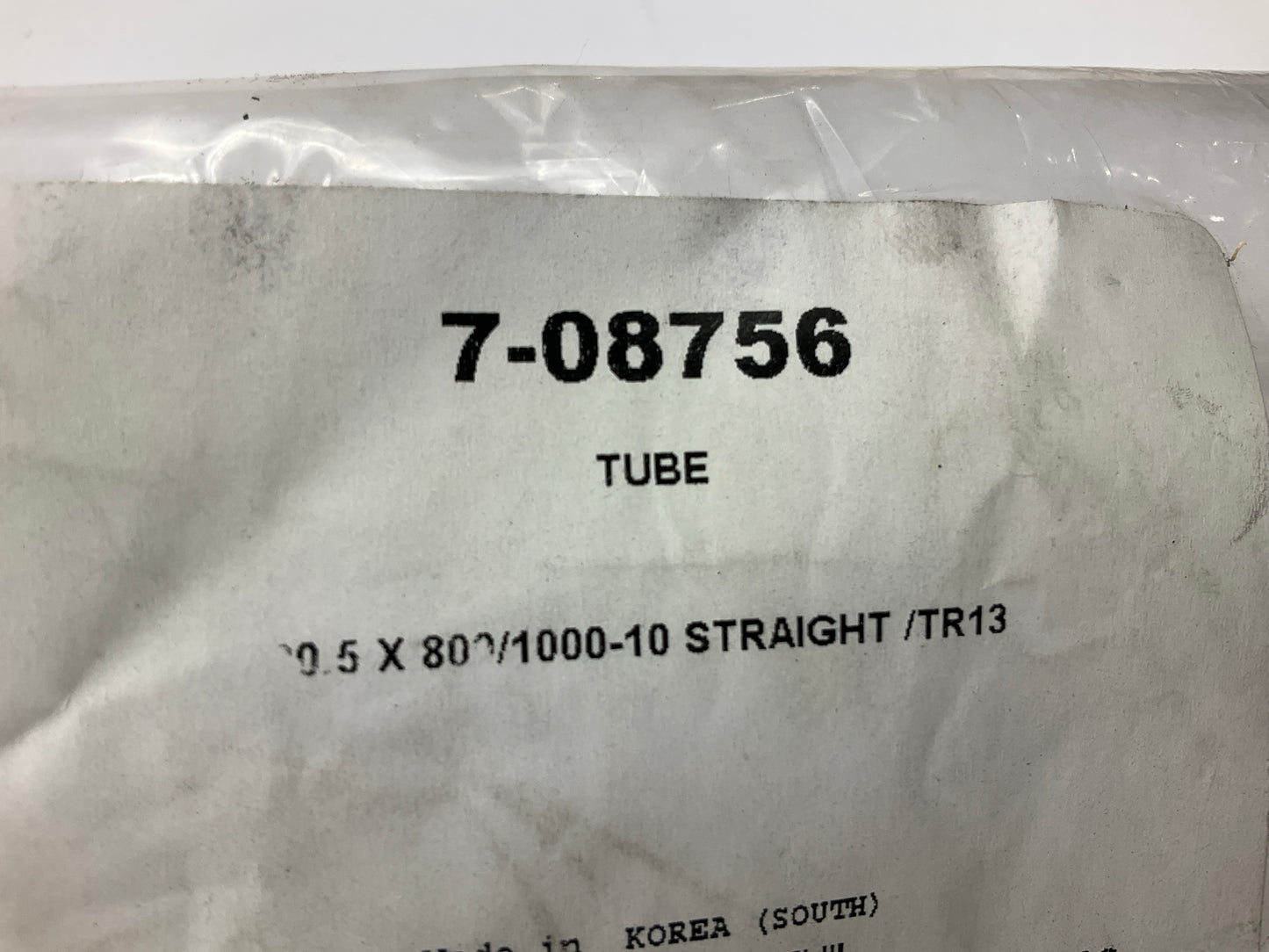 Primeline 7-08756 20.5x8.0-10 Trailer Tire Inner Tube For 20.5X8.00-10 205/65-10