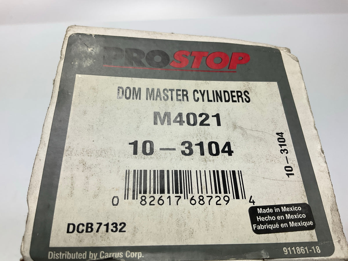 Pro Stop 10-3104 Brake Master Cylinder 2002-2007 Rendezvous, 2001-2005 Aztek