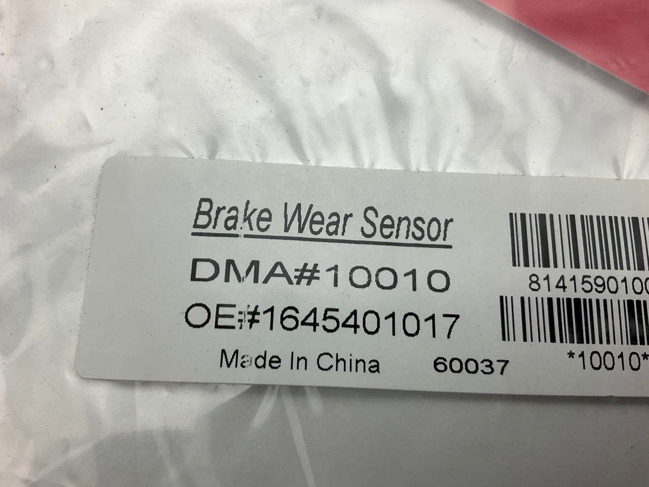 Pro Stop 10010 Front Brake Pad Wear Sensor