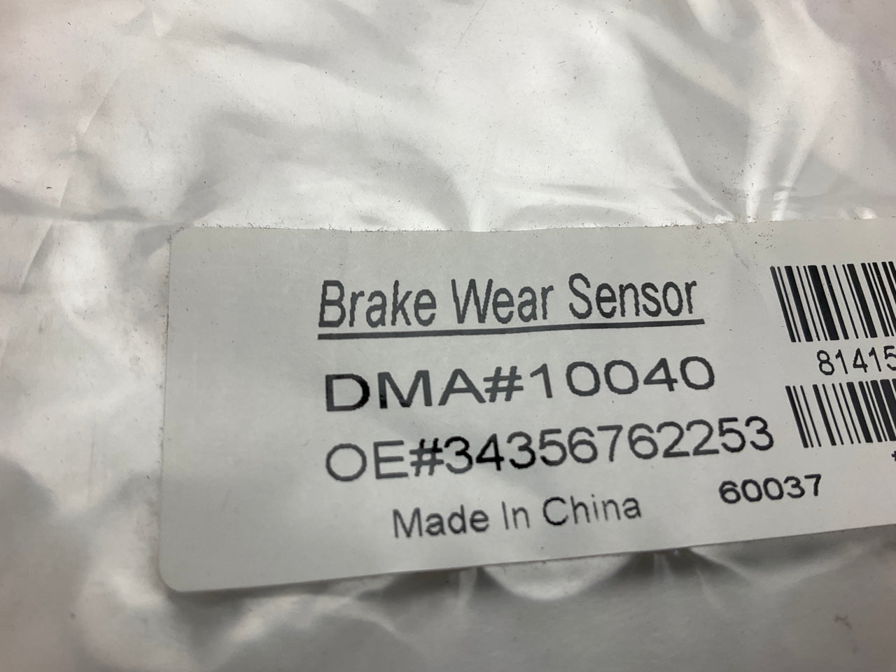 Pro Stop 10040 Rear Brake Pad Wear Sensor